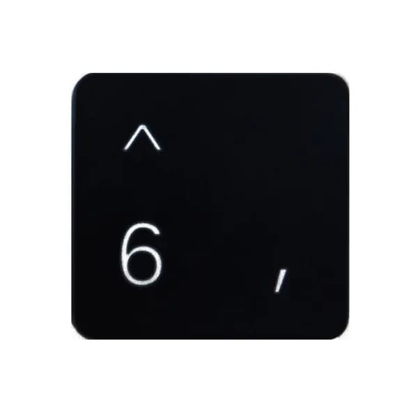 Клавиша Mactoken Keycap "6 (,)" для MacBook 2016-2018 гг. - A1534, A1706, A1707, A1708, A1989, A1990, A1932