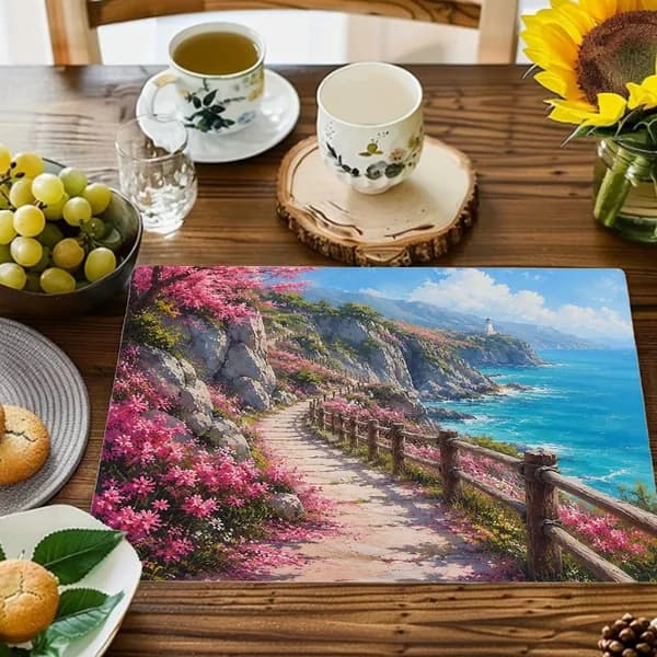 Салфетка сервировочная Искусственные материалы 32x42см, 1шт.