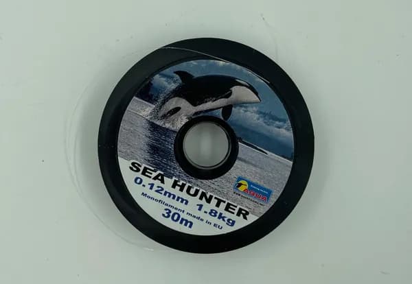 Леска для рыбалки AQUA Sea Hunter 0,25mm 30m, 1 штука