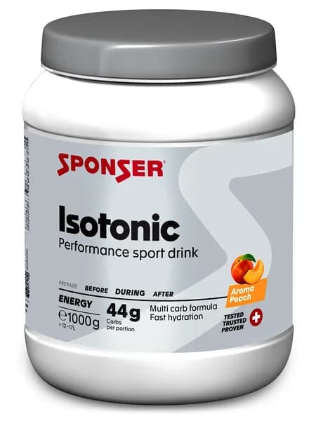 Sponser ИЗОТОНИК (1000г), вкус персик / Изотонический напиток (ISOTONIC)