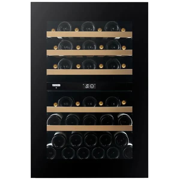Винный холодильный шкаф Dunavox DVN-44.120DB.TO компрессорный (встраиваемый холодильник для вина на 44 бутылки)