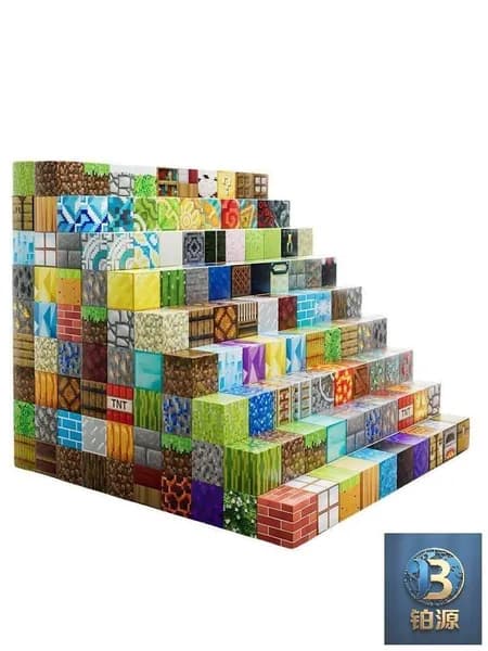 Майнкрафт 36 частиц + 4 куклы + сумка для хранения