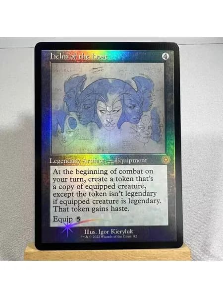 Высококачественная игровая карта Magic The Gathering, подходящая для семейных и дружеских посиделок, поставляется в прозрачном наборе.