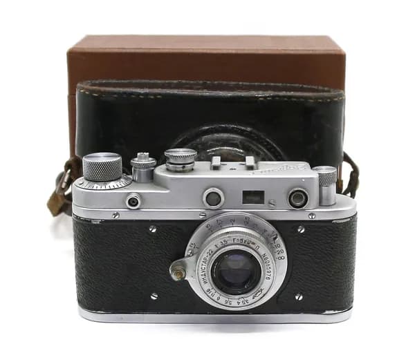 Камера Зоркий С + Индустар-22 П (СССР, 1956г.)