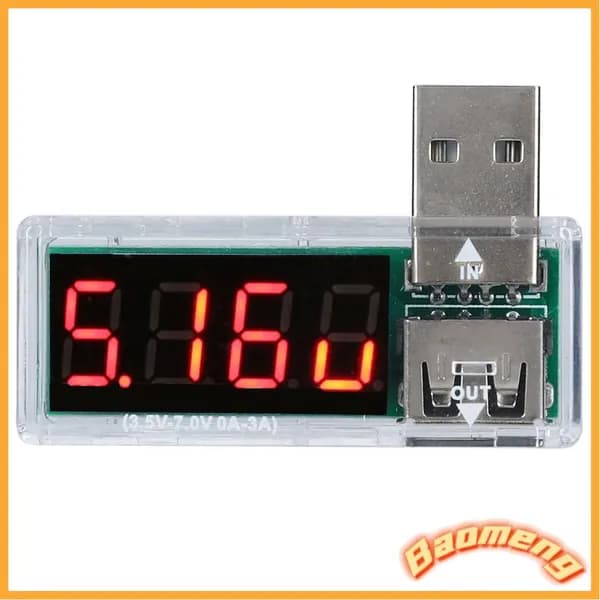 USB-тестер белое