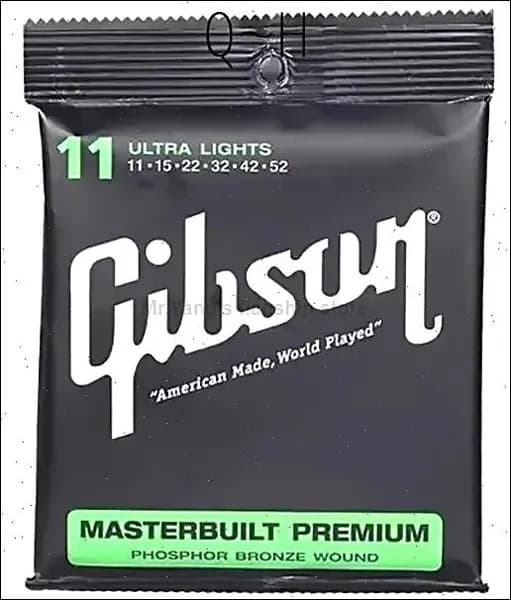 Струны для акустической гитары, GIBSON SAG-MB11 MASTERBUILT PREMIUM 11-52