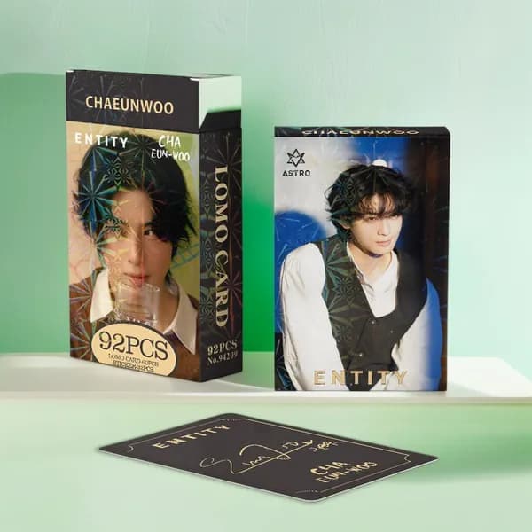 K-pop мужской исполнитель Cha Eun Woo 60 фотографий и 32 мини-наклейки-94209