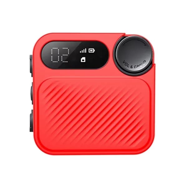 (1 шт) Силиконовый чехол для XiaoMi - красный