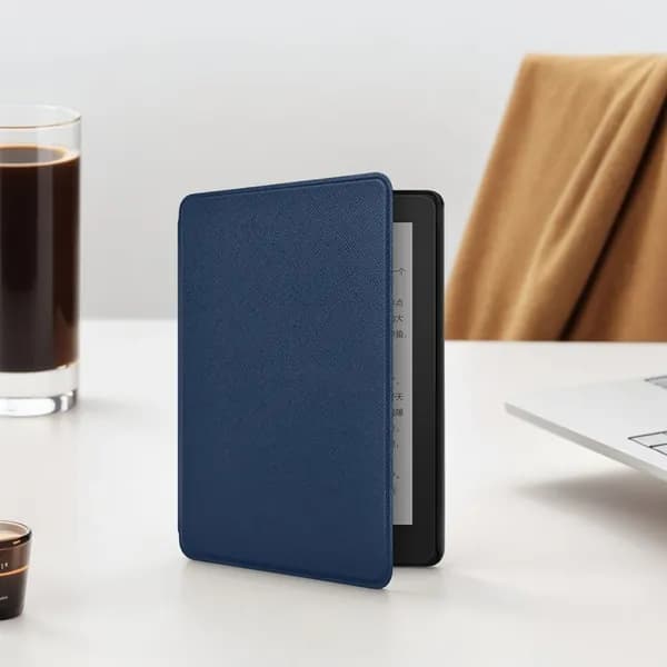 Чехол для Kindle Paperwhite 12-го поколения 2024 года с функцией автоматического пробуждения и магнитным закрытием