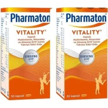 Pharmaton Виталити 40 мг 30 капсул (2 упаковки)