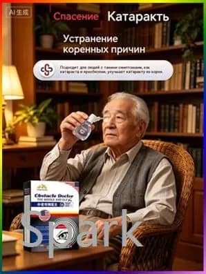 От катаракты и глаукомы, улучшающих зрение, от конъюнктивита.1 шт.