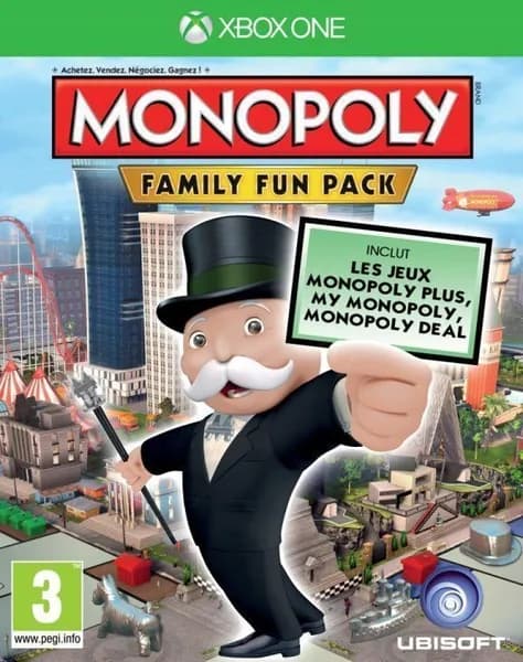 Игра Monopoly (Монополия) Family Fun Pack Xbox One Диск на Xbox One