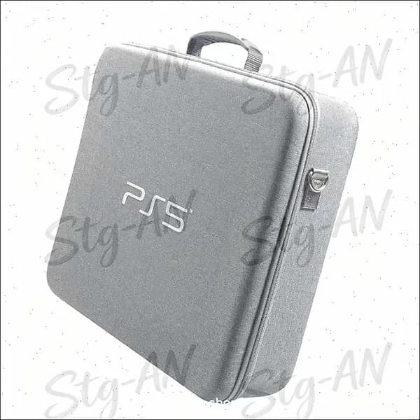 Сумка для хранения игровой консоли Ps5 (серая) (серия 2024)