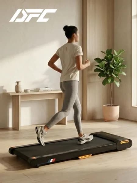 Беговая дорожка DFC AXEFIT TM200-3B, 95 х 40 см, черная. Товар уцененный