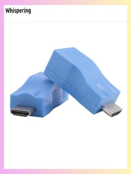 Extender to Rj45 Приемник передатчика расширения локальной сети Tx Rx Cat5E Cat6 Кабель Ethernet V1.4 30M 4K Hd Tv 1080P