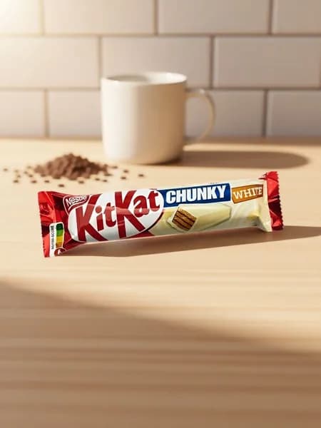 Шоколадный батончик KitKat Chunky в белом шоколаде 40 г, Польша
