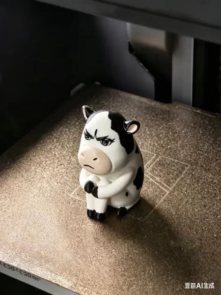 Грустная корова