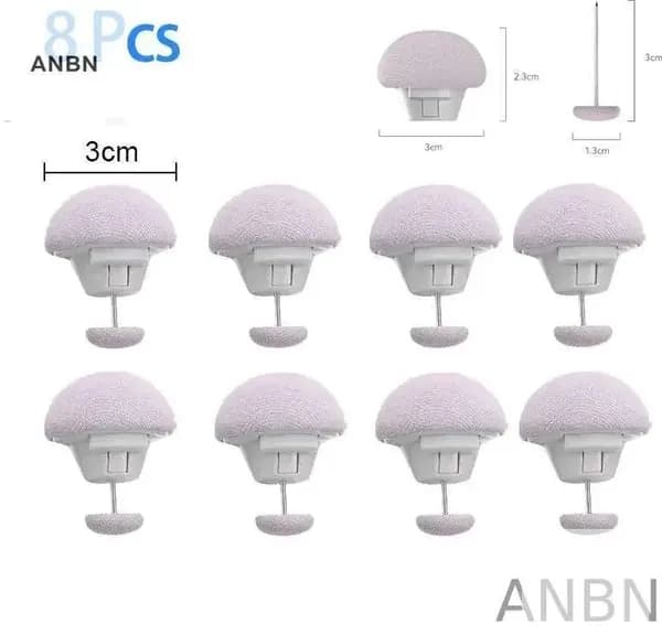 ANBN-8PCS Новинка, зажим Tpye для планшетов с одним ключом для разблокировки пододеяльника, зажим для одеяла, противоскользящие пряжки, держатель для одеяла, фиксатор, захваты