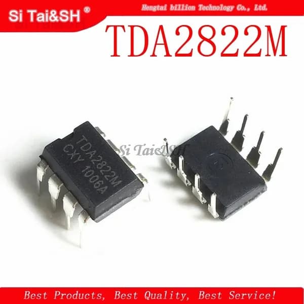 10шт TDA2822M TDA2822 DIP DIP8 ic чип Электронные компоненты BOM