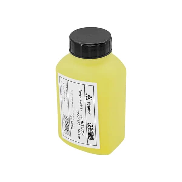 Тонер для HP CLJ M154/180/252/254/274/277/280/452/477, HGH01, Yellow, 100 гр, Handan