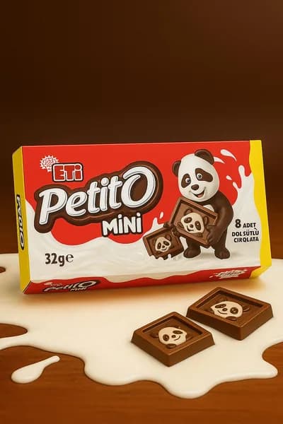 Eti Petito много молочного шоколада