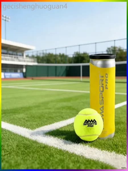Профессиональные мячи для падел AMA SPORT PRO 45% натуральная шерсть, износостойкие теннисные мячи для турниров и повседневных тренировок в упаковке-тубе