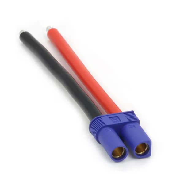 Кабель с разъемом EC5 (F) (мама) 10 AWG 10 см