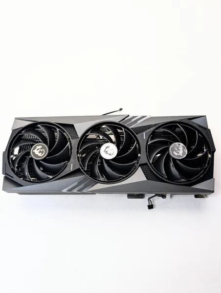 Вентиляторы система охлаждения для видеокарт MSI Gaming X RTX 4090 с кожухом и радиатором