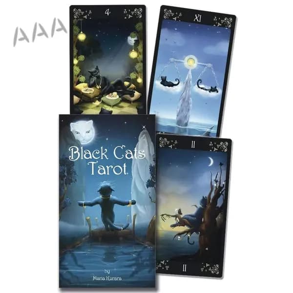 Карты Таро Таро черных кошек Black Cats Tarot.