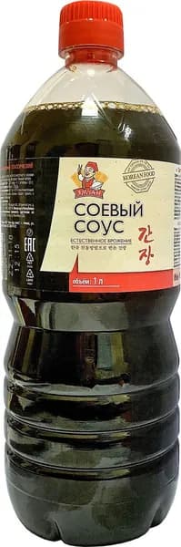 Соус соевый Ямчан/Сен сой, 1 л