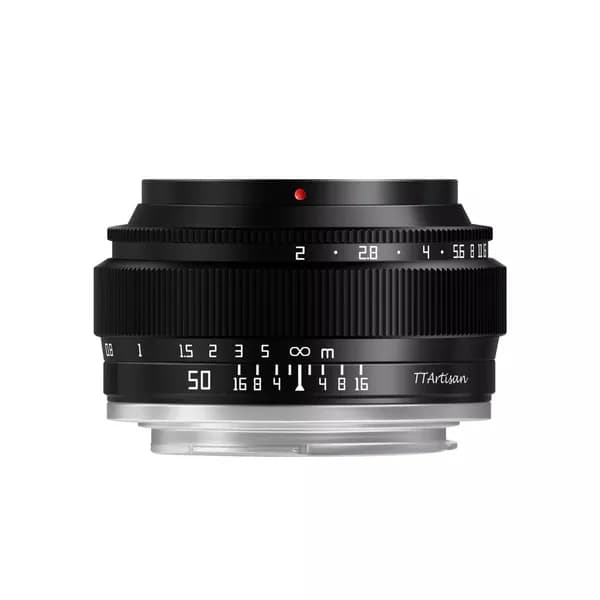 Объектив TTartisan 50 мм F2 Full Frame для Canon EOS M 50mm