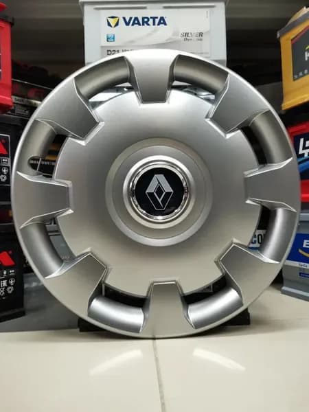 Колпаки колесные R15 для Renault, комплект 4 штуки