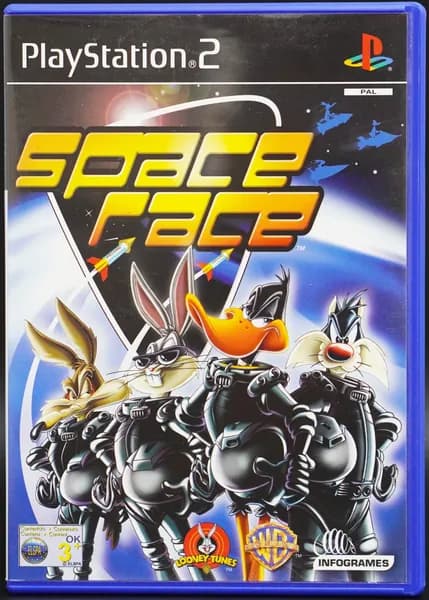 Игра Space Race PS2 PAL