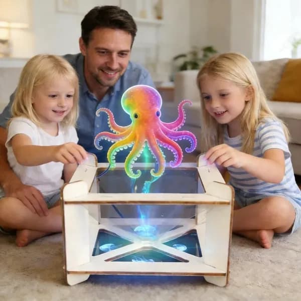Набор оборудования для оптических научных экспериментов с 3D-голографическим проектором