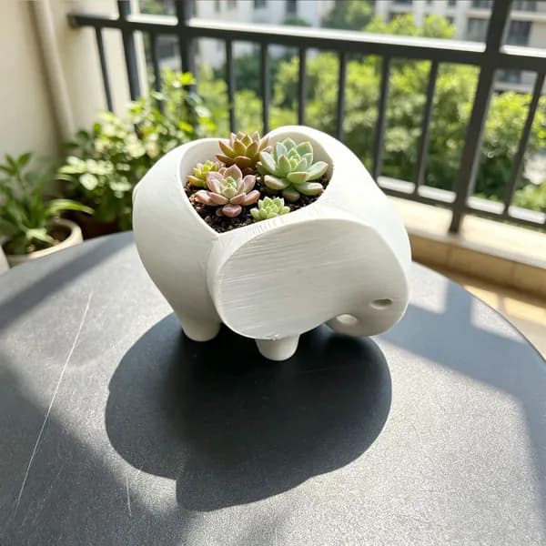 lanwzho Вазон 6.6 см, 1 шт, цвет разноцветный