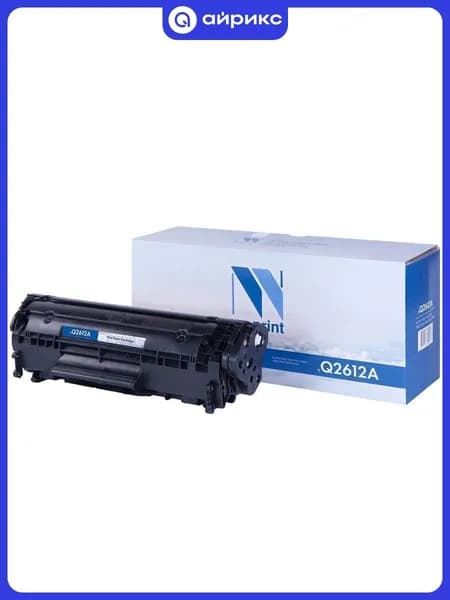 Тонер-картридж NV Print NV-Q2612A, лазерный, черный