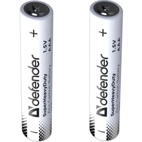 Батарейка AAA солевая Defender R03-4S, в термоплёнке 4шт.