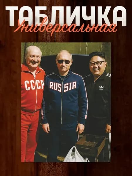 Табличка Политики 20х15 см