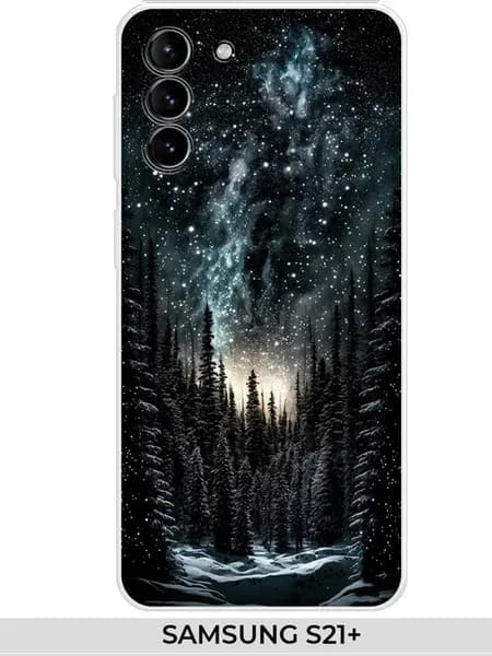 Чехол на Samsung S21+ с принтом
