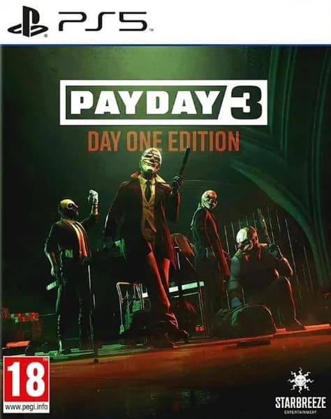 Игра Payday 3 Day One PS5 Русская Версия Диск на PlayStation 5