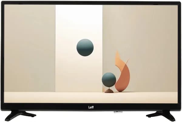 Leff Телевизор 24″ Full HD, черный