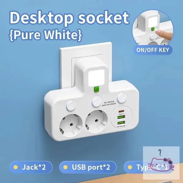Интеллектуальная розетка USB smart socket