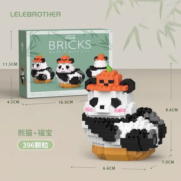 Конструктор, совместимый с Lego, из микрозернистых кубиков, мультяшные персонажи (популярные игрушки), развивающая игрушка для детей, сборная фигурка, подарок на День защиты детей (1 июня)