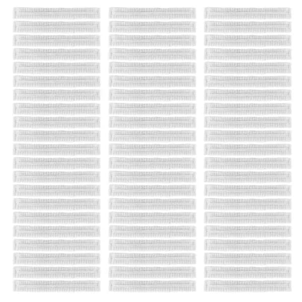 (1 комплект) 100 одноразовых нетканых шапочек для шеф-повара-белые