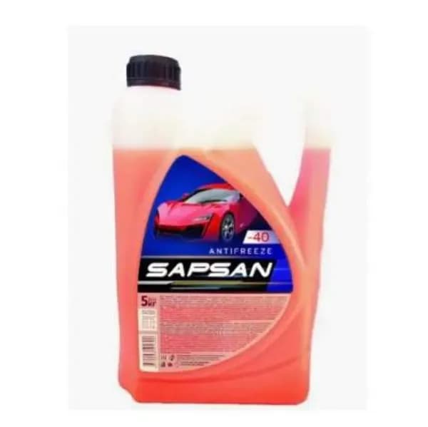 Антифриз Sapsan Красный 5Л (Sapsan 60005)