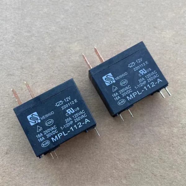 5 шт. реле MPL-112-A 20A 12V 4-pin