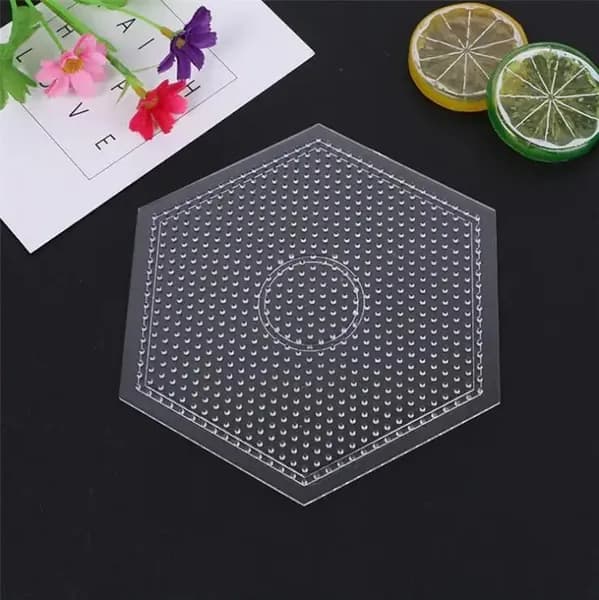2.6mm Основа Для Термомозаики Круг, 1 Шт, Прозрачный, 5+ Лет