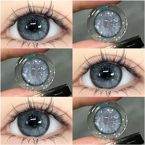 Линзы малого диаметра "Ice Blue Grey 14.0mm диоптриями -1.00 "