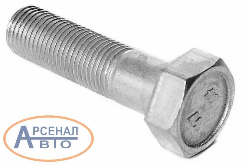 Болт м12х1, 25х45 Камаз, ваз подушки двигателя (белзан) 1/55407/21