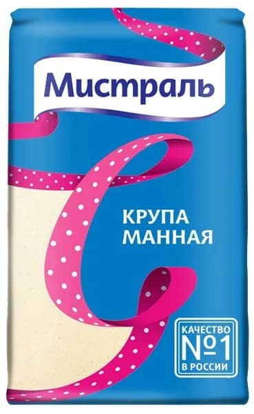 Крупа манная Мистраль Мистраль Трейдинг м/у, 800 г